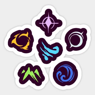 Arcana Runes Sticker